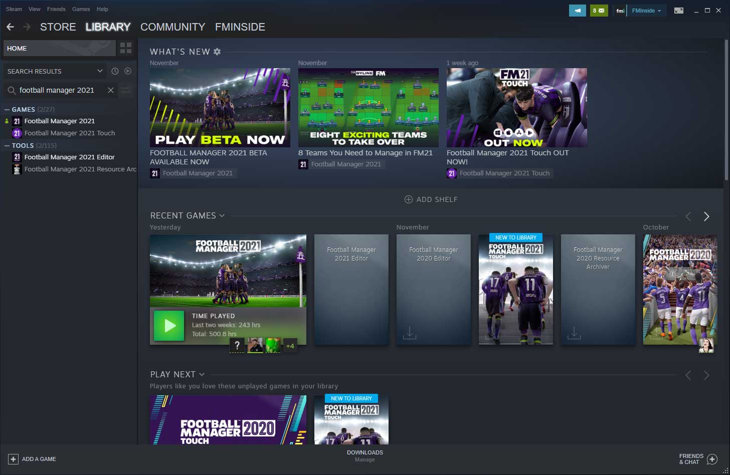 Football manager 2021 deals steam